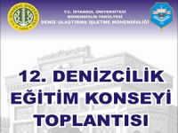 12. Denizcilik Eğitim Konseyi 26 Ekim'de başlayacak