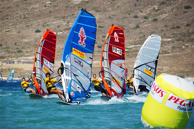 Windsurfing Slalom